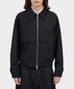 Intempomood Pleated Pocket Detail Jacket_Black