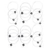3 Set of Classical Guitar Strings Replacement Stable Pitch Nylon Silver Plated AccessoriesNX35