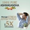 Zandu Ashwagandha 60 Veg Capsules 250mg | Pure Root Extract for Stress Relief, Immunity & Stamina, Rejuvenates Mind and Body
