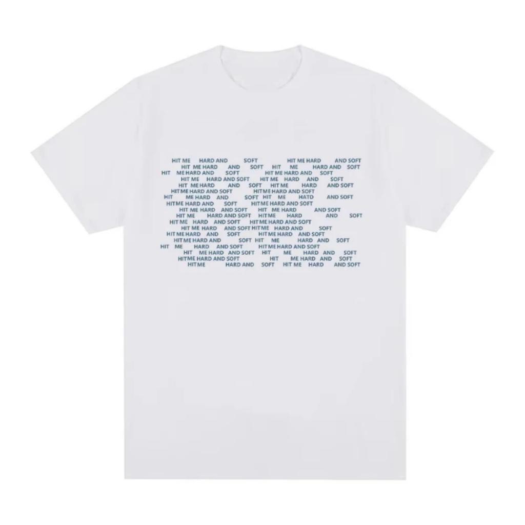 Hit Me Hard and Soft 2024 Tour T Shirt Men Women Fashion Hip Hop T Shirts Cotton Loose Short Sleeve T-shirts Fans Gift Tops