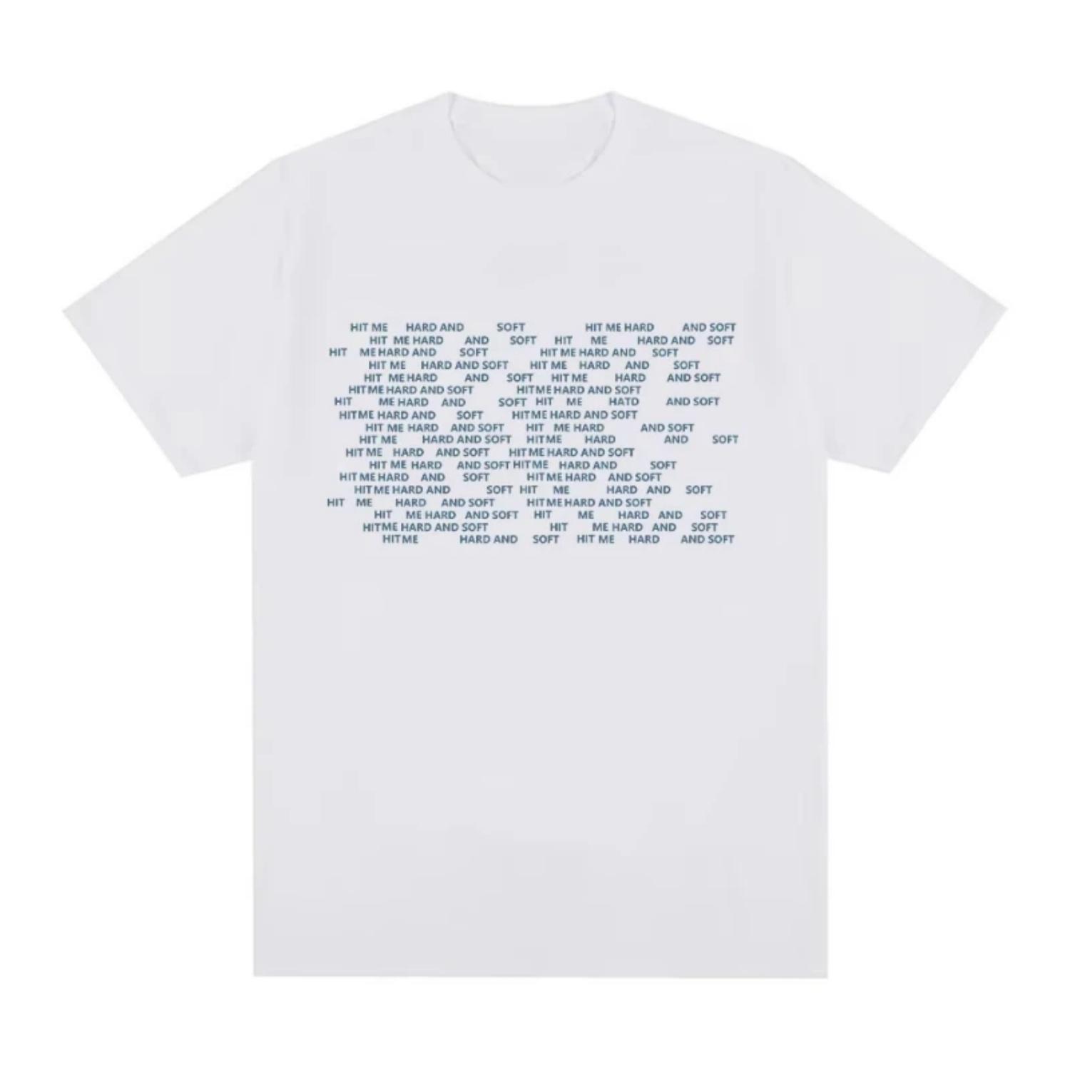 

Hit Me Hard and Soft 2024 Tour T Shirt Men Women Fashion Hip Hop T Shirts Cotton Loose Short Sleeve T-shirts Fans Gift Tops S чёрный