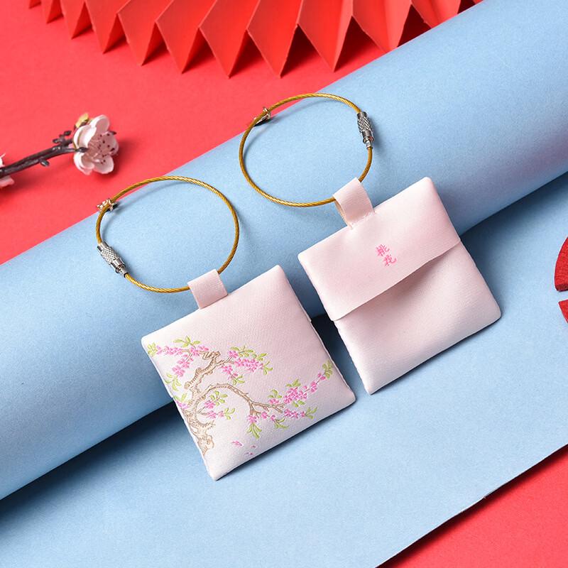 Dragon Boat Festival Traditional Sachet Keychain (5-Pack)