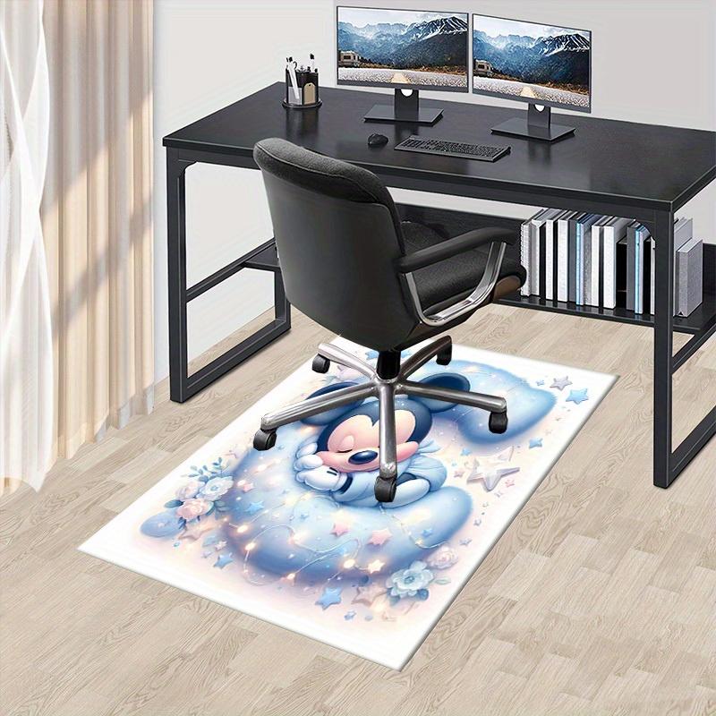 

Mickey Mouse Office Carpet, Under Chair Rug, Gift for, Home Decor, Soft and Warm Floor Mat, Perfect for Playroom or Decorationa127 60cm by 90cm