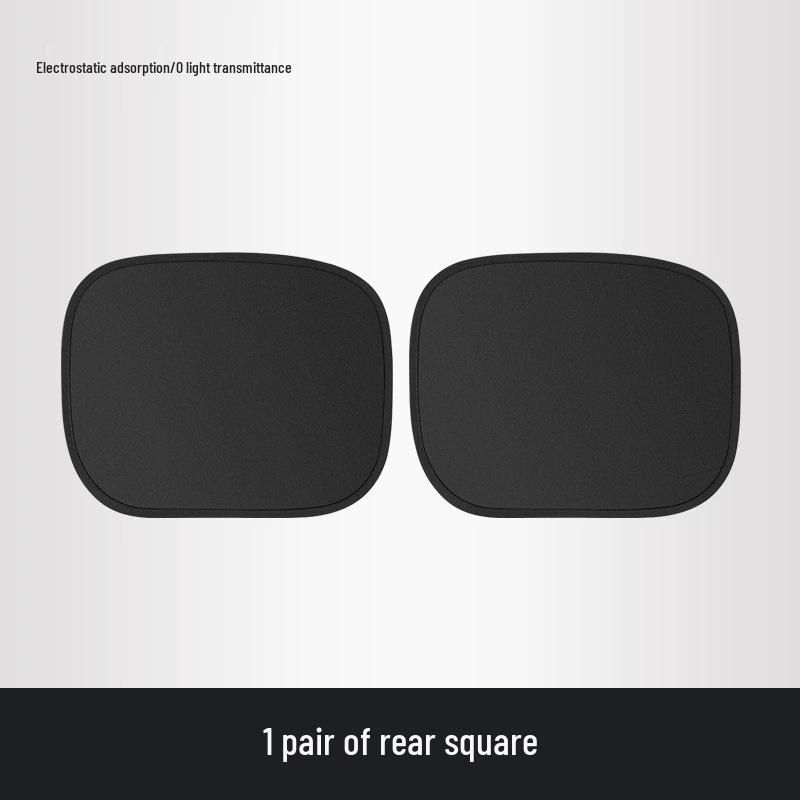 Car Sunshade: Manual Sun Protection & Heat Insulation with Strong Electrostatic Film for Privacy & Light Blocking on Side Windows