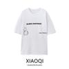 Fashion Style 2024 Summer New Arrival Fashion All-Match Letter Print T-shirt Short Sleeve Women's Clothing Tops 0085359 250