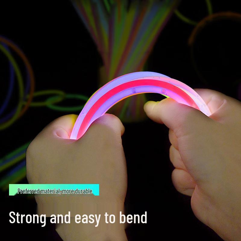 JINGRUIXIANG Glow Stick & Bracelet DIY Party Set