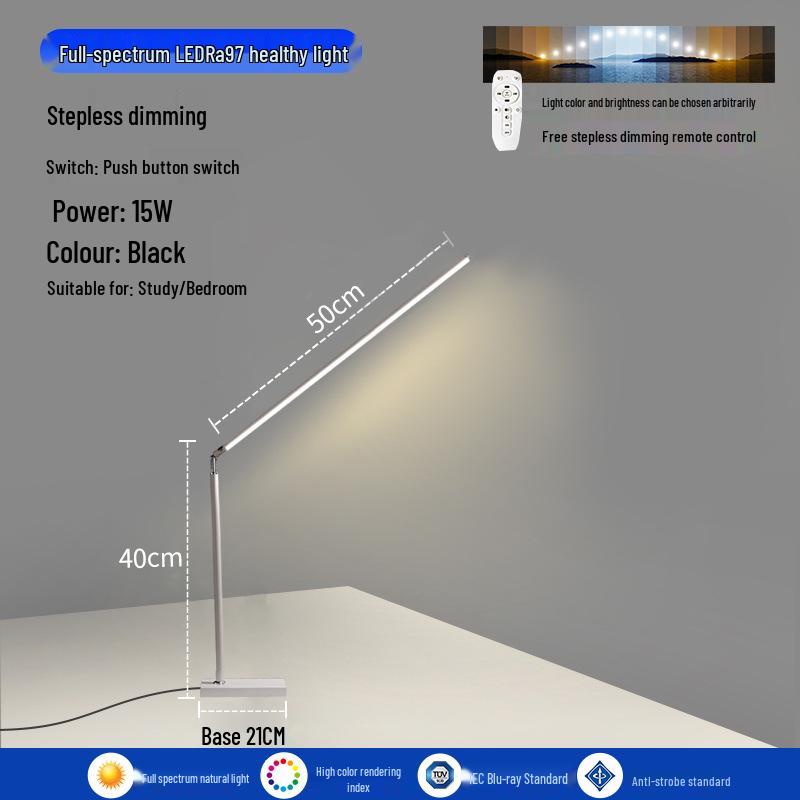 Smart LED Desk Lamp for Kids - Eye Protection, Student Reading & Writing Light