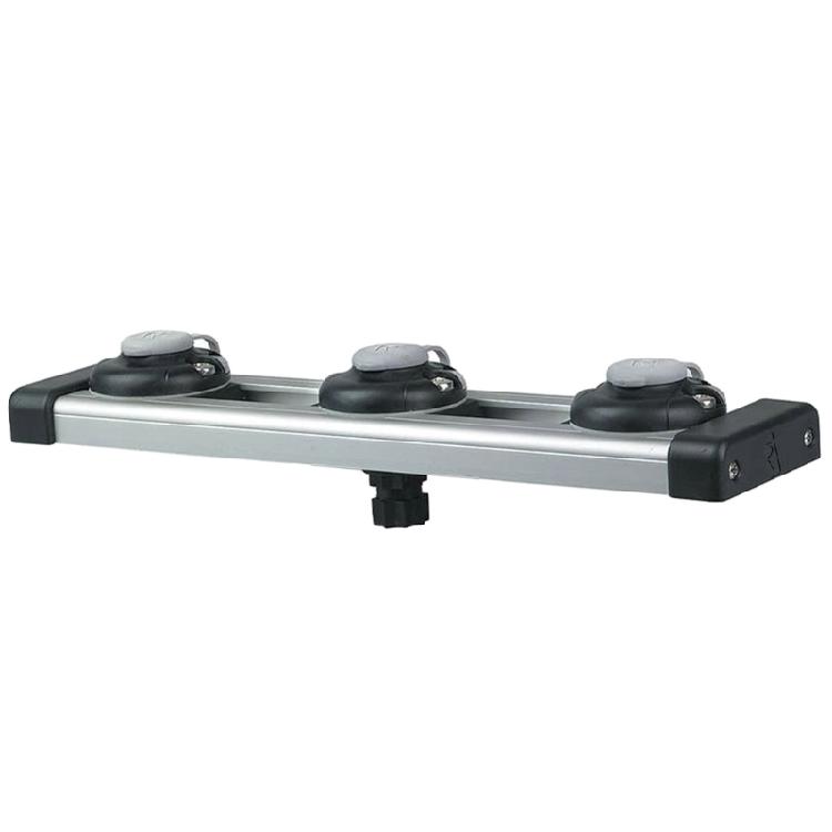 Aluminiumlegierung Schiebe-Schienenhalterung Kanus Kajak Montagebasis Angelrutenhalter Montagebasis Gepäckträger Einfach zu bedienen