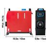 Riscaldatore Diesel All-in-One da 8KW 12V, Riscaldatore d'Aria per Parcheggio con Display LCD e Telecomando, Riscaldamento Rapido per Veicolo e Uso Interno