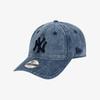 New Era Mlb New York Yankees Denim Serie Unstrukturierte Kappe Blau 14666523