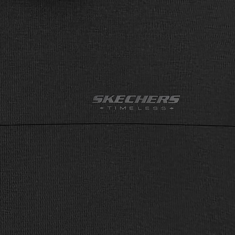 Skechers Loose Breathable UV Resistant Short Sleeve Polo Shirt Men Tops Deep-Night-Black L225M037-03B6