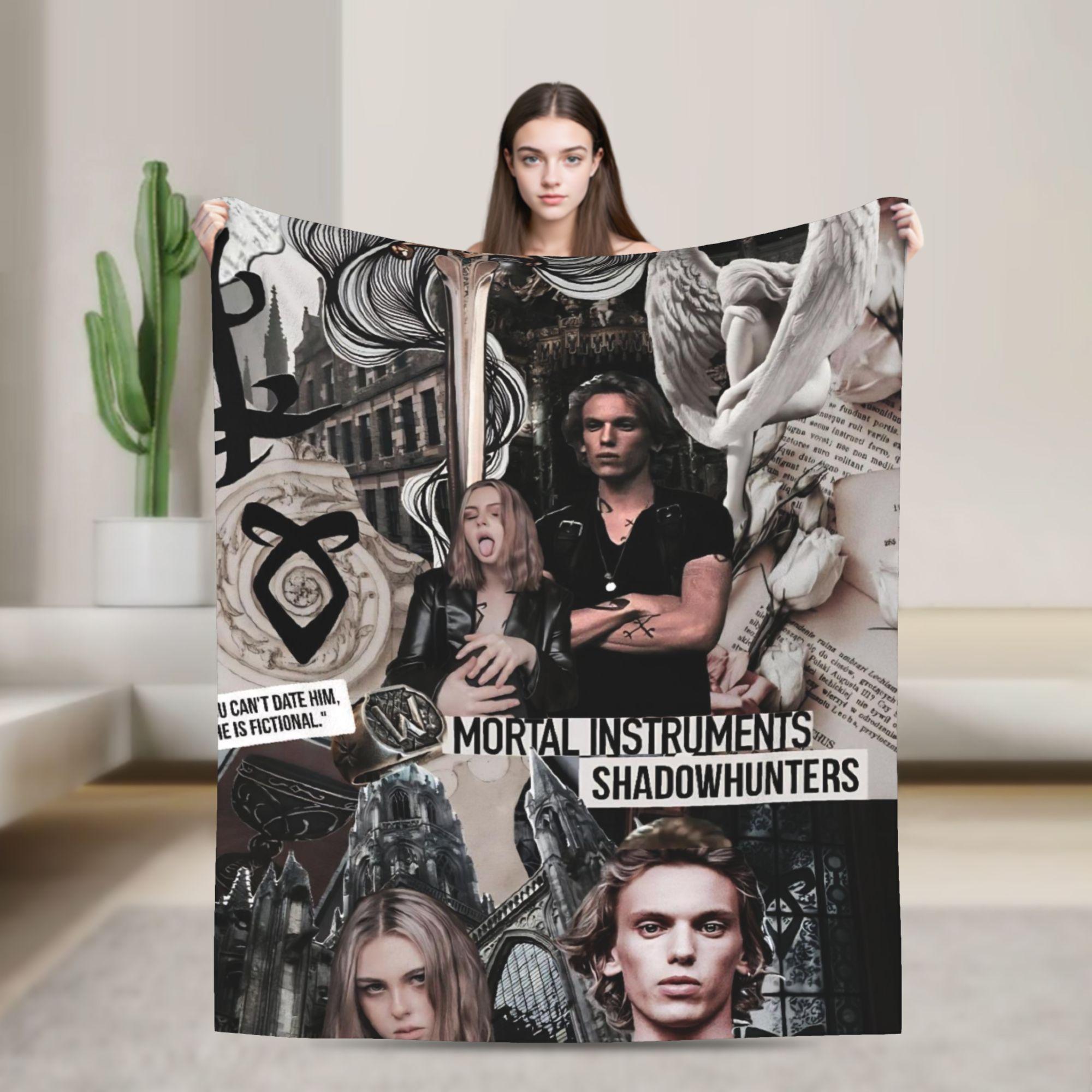 

Jamie Campbell Bower Blanket Quality Super Warm Bedding Throws Winter Travel Office Couch Bed Graphic Bedspread 30x40in