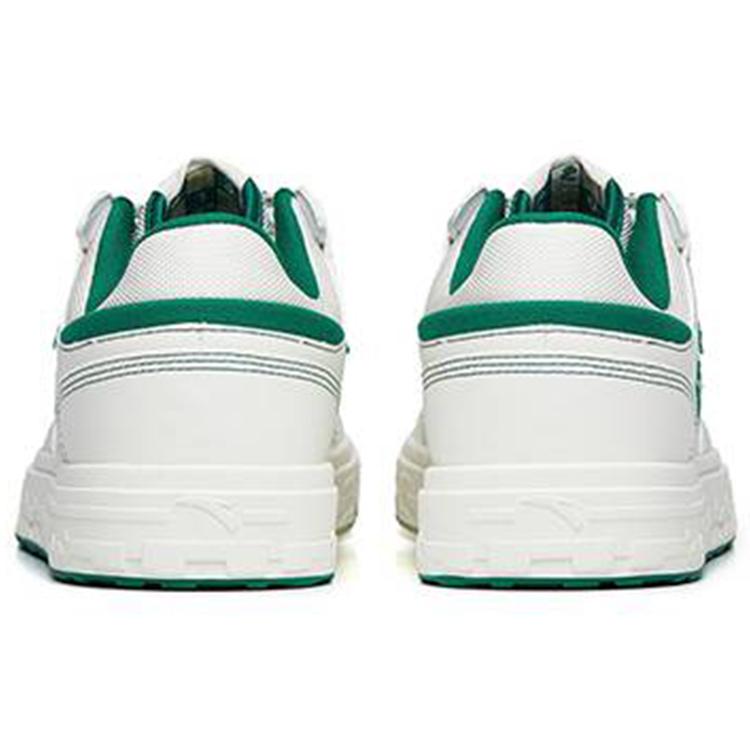 new Anta Street Naughty Wear resistant And Lightweight Low Top Skateboard Shoes Women's White Green