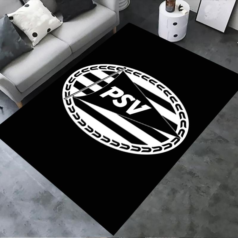 Nuovo Tappeto PSV Eindhoven 2025 per Soggiorno Camera da Letto Casa Decorazione Divano, Tappetino Antiscivolo per Giochi Bambini