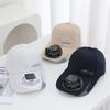 Breathable Solar Cooling Fan Hat Sunshade Fan Hat New Sun Protection Hat  Outdoor