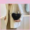 Stylish Casual Heart Shaped Crossbody Bag For Women Unique Design Everyday Use