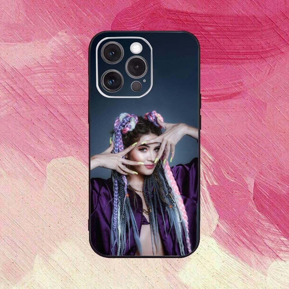 Q-Queen of Flow La Reina Del Flow-ES Phone Case For iPhone 17, 16,15,14,13,12,11 Plus,Pro Max, Others Soft Black Cover