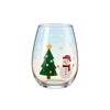 Weihnachtlicher Wasserbecher für heiße und kalte Getränke, Festlicher Feiertags-Tumbler für den täglichen Gebrauch, 420___0__