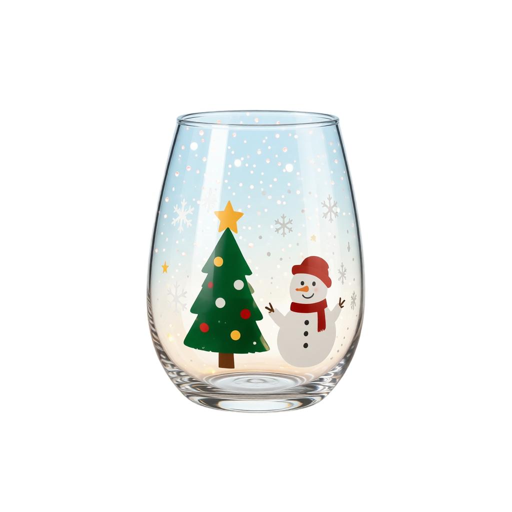 Weihnachtlicher Wasserbecher für heiße und kalte Getränke, Festlicher Feiertags-Tumbler für den täglichen Gebrauch, 420___0__