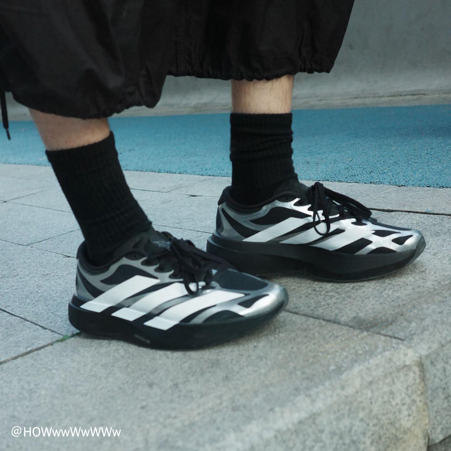 adidas Adizero EVO SL EXO Black White Silver 42.5