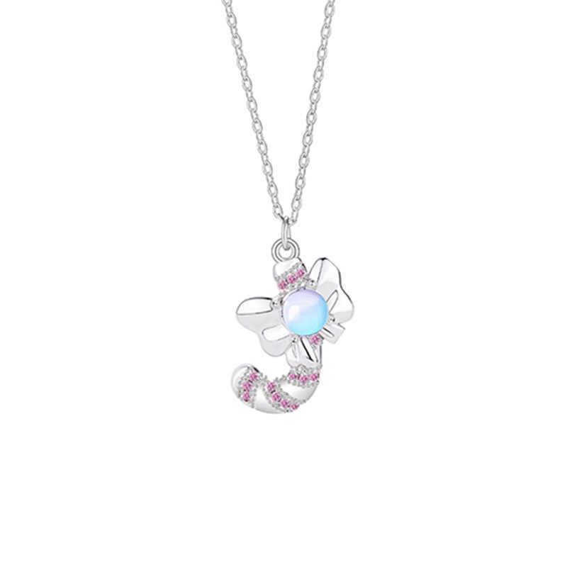 Exquisite Weihnachtsmann- & Schneeflocken-Anhänger-Halskette - Damen Weihnachts-Luxus-Schlüsselbeinkette