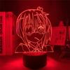 Love Chunibyo Other Delusions Anime LED Night Light Rikka Takanashi Colors Changing Touch Remote Bedside Lamp