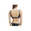 Calvin Klein Letter Pattern Fixed Strap Sports Bra Women Underwear Black QF5727E-001