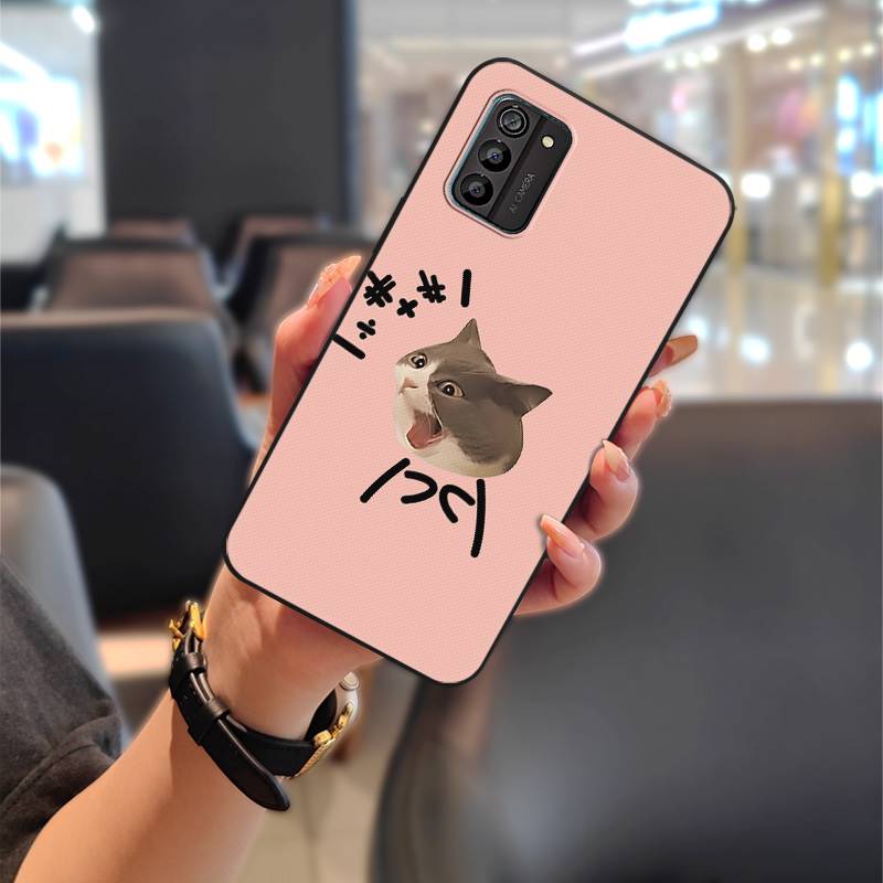 Protective Cute Phone Case For Nokia G100 TPU Dirt-resistant Durable Graffiti Anti-dust Phone Pouch Back Cover Cartoon