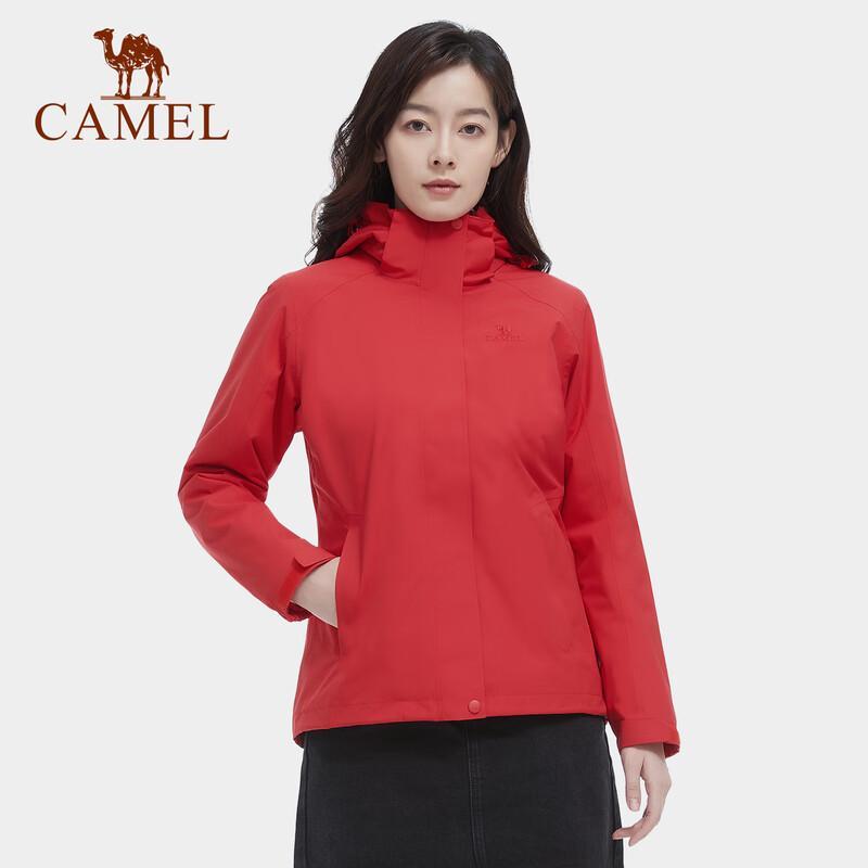 CAMEL Women's 3-in-1 Fleece Lined Storm Jacket