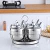 Danshi Zhiyuan 304 Stainless Steel Spice Jars