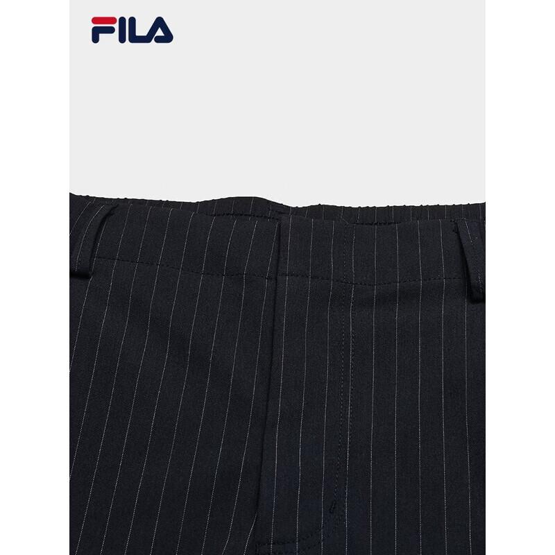 FILA Men's Striped Loose Straight Casual Trousers