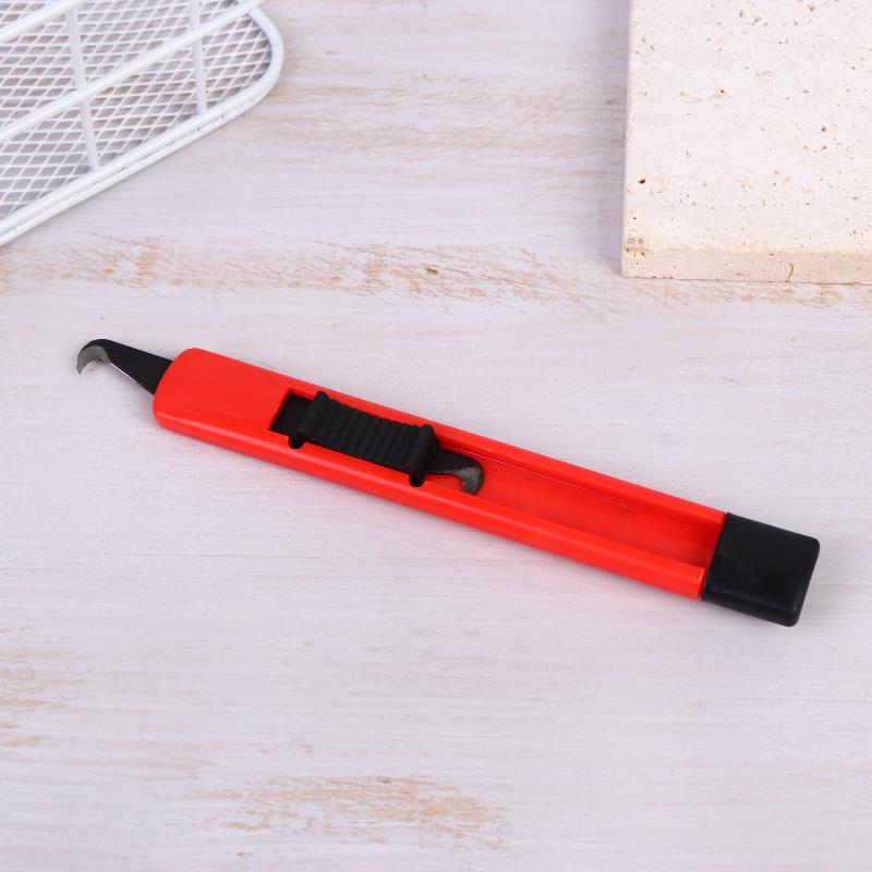 2Pcs Golf Retractable Hook Bladed Knife Portable Tool For Re-Gripping Golf Clubs Golf Accessories High Strength Carbon Steel