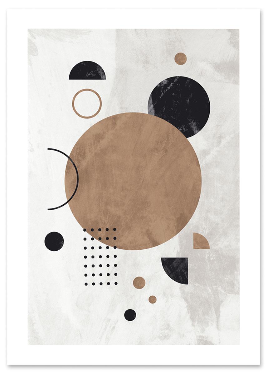 

Plakat geometria minimalizm 30x40 cm