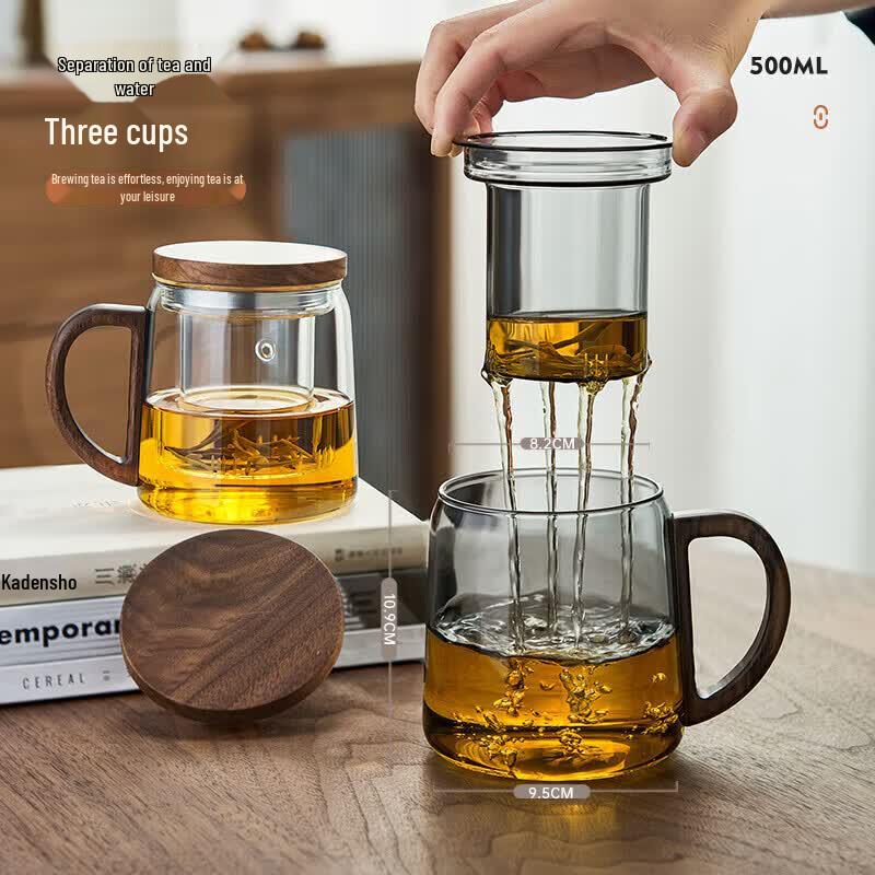 Yihu Tea Glass Infuser Mug for Office