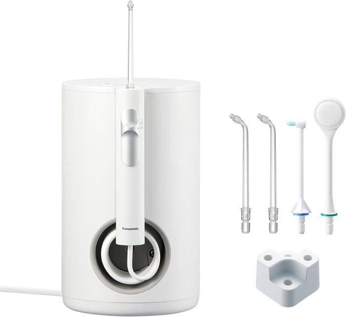 Panasonic EW1614AW503-PACK - Jet dentaire ultrasonique avec accessoires, nettoyage interdentaire avancé