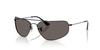 dark lens width 0RB3780 Ray-Ban sunglasses, unisex, frame/black, lens/crystal grey, 63mm,
