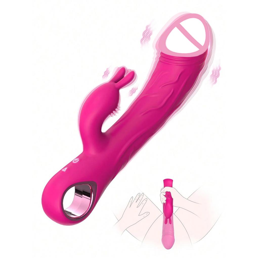 Dildo Vibrátor pro Ženy Stimulátor Klitorisu a Vagíny Bradavky Dráždění Masážní Přístroj Výkonné Sex Hračky pro Dospělé Ženský Masturbátor Vibrátor Hůlka