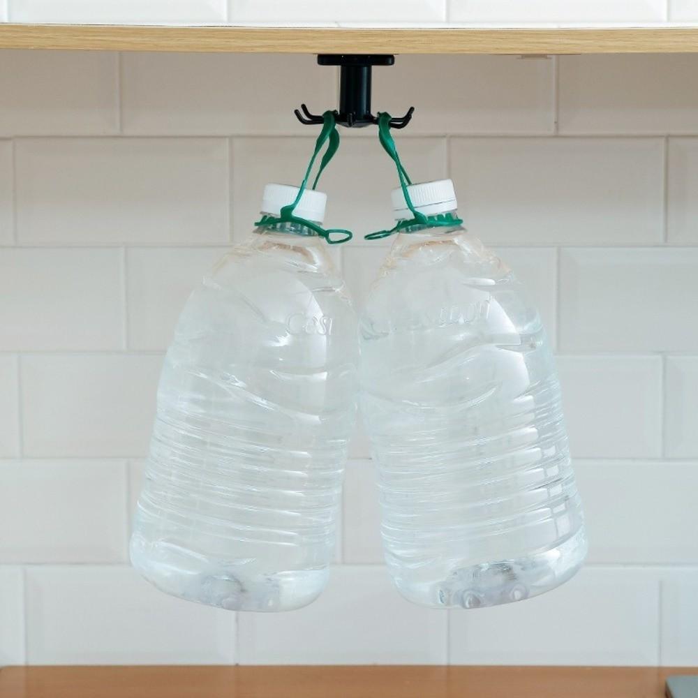 6-Claw Wall-Mounted Hooks No Punching Multifunctional Shelves Adhesive Hooks  Utensils Storage