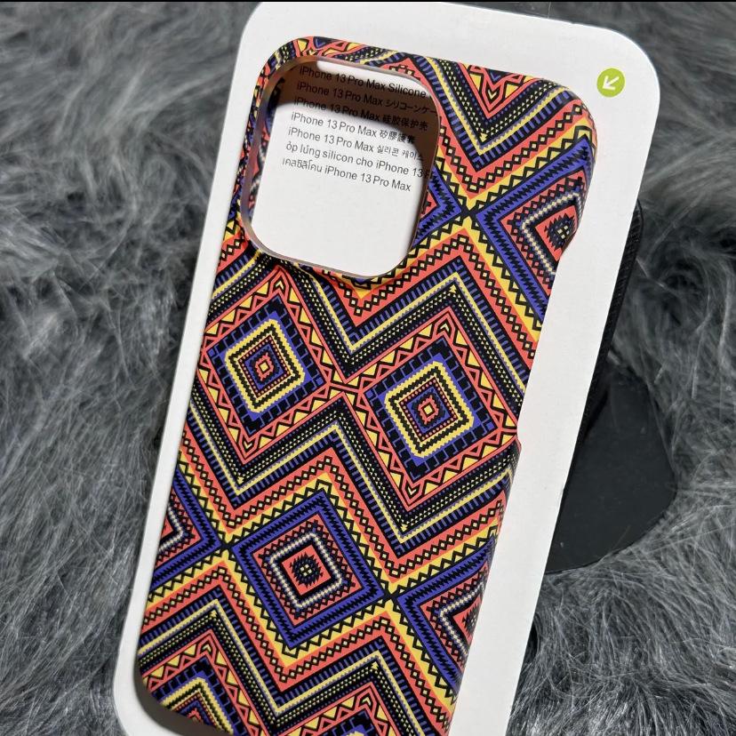 iPhone 17 Pro Max Kevlar Carbon Fiber Texture Drop-Proof Case, Apple 16 Skin-Feel Protective Cover.