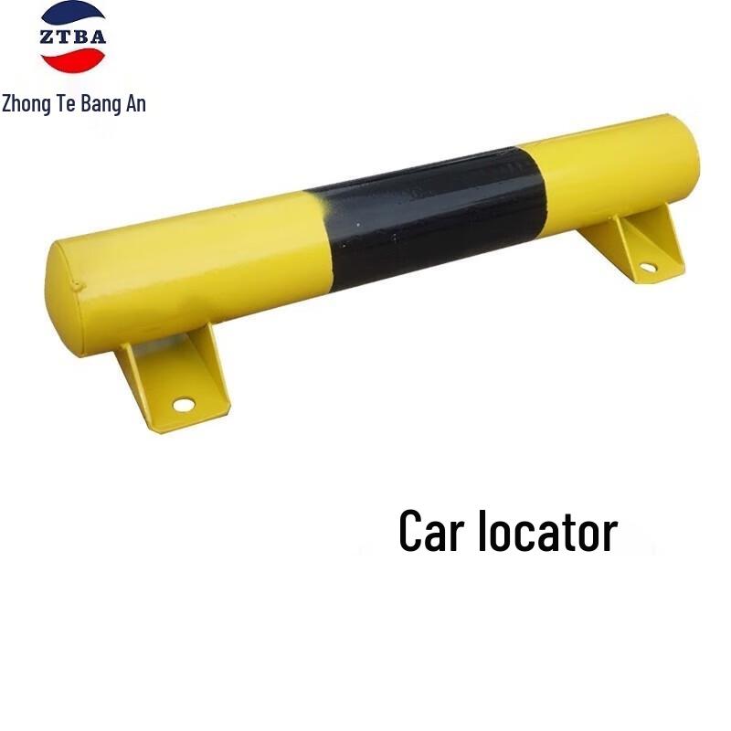 Channel Steel Parking Stop with Reflector Standard