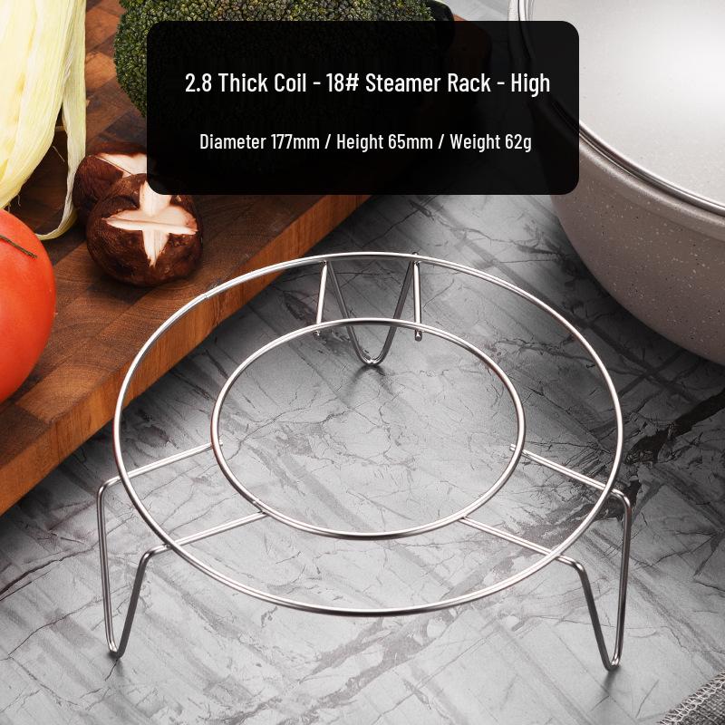 Non-Magnetic Stainless Steel 12cm Tripod Steaming Rack