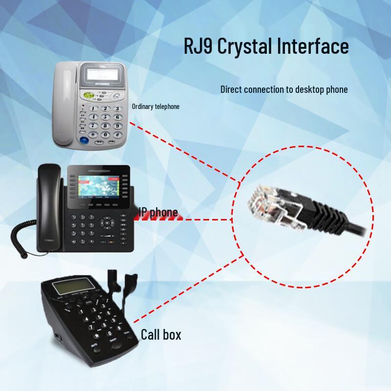 CALLTEL H388N Noise-Cancelling Call Center Headset (CN version)