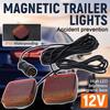 12V Magnetic LED Trailer Light Kit Universal Rear Towing Trailer Tail Light Waterproof EU 7-Pin Trailer Brake Turn Signal Lamps