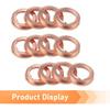 30PCS 12mm Crush Washer, Copper Crush Washer Oil Drain Plug Gasket, Compatible with 1982-2022 Nissan Infiniti Rogue Sentra Xterra Altima Frontier