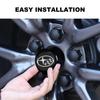 4 adet 56mm 60mm Araba Jantı Etiketi Merkez Göbek Kapağı Jant Göbeği Toz Geçirmez Kapak Amblem Subaru LEGACY Forester Outback Rally WRX WRC XV Impreza için