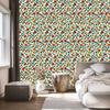 Beige and Cream Flowers Wallpaper for Living Room and Bedroom 50x1000