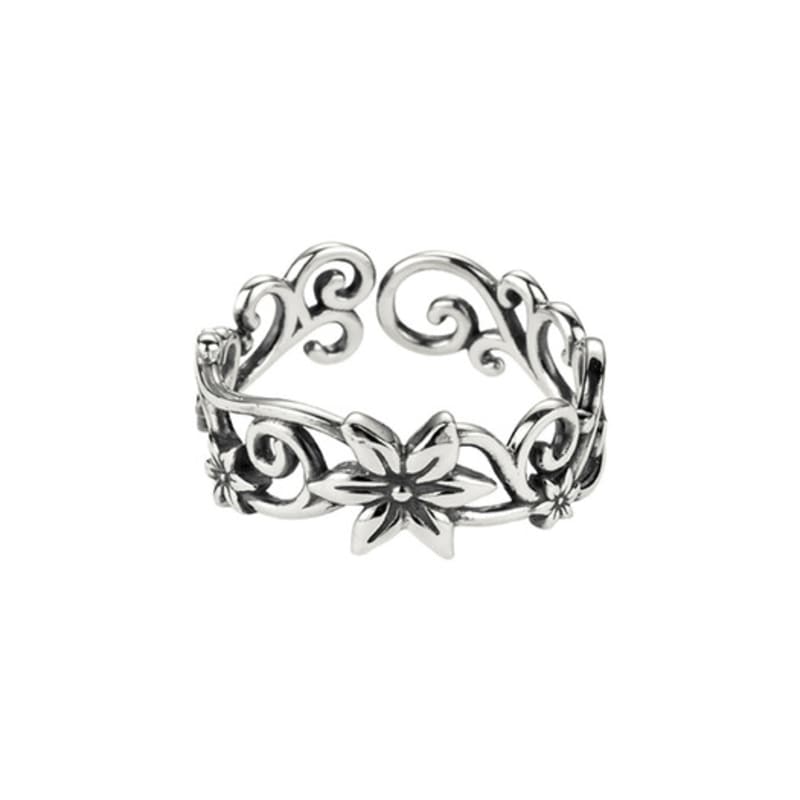 nff [silver925] sinuous ring-silver