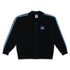 Ben Davis Sweat Track Jacket Black X Blue