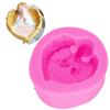 Silicone Candle Mould Pink DIY Cake Mould Soap Mould Chocolate Mould  Resin Making