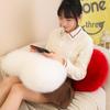 Heart-Shaped Faux Wool Love Pillow for Sofa and Office Chair Backrest